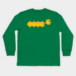 Puzzle Fish Kids Long Sleeve T-Shirt